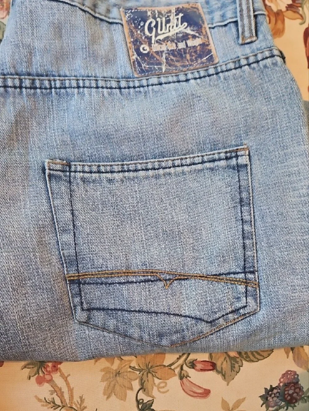 Vintage Y2K G-Unit Baggy Jeans Size 36x33 50 Cent Hip Hop Streetwear 2000s